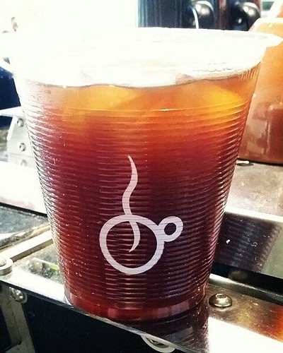 Ruby Red is On Tap, and it's super refreshing and delish in an iced Americano. Come and try it!