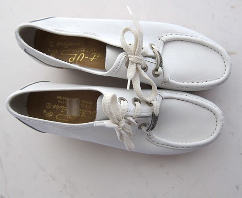 Famolare Vintage White Leather Get-Up Shoes 8.5 N | Img_3580 ...