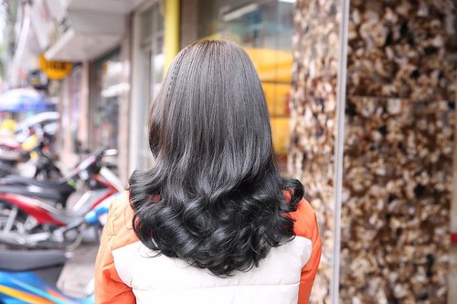 Bộ sưu tập kiểu tóc uốn nhuộm rất đẹp tại Salon Bắc Trần Tiến