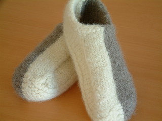 Non-felted Slippers | Yuko | Flickr