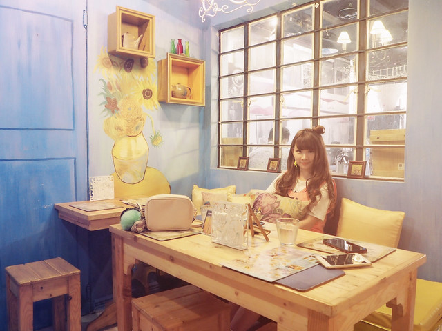 ［菲律宾奎松市］Quezon cafe il Pittore Cafe发现梵谷风咖啡店，艺术小清新咖啡厅，奎松一日游
