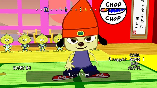 PlayStation 2 - PaRappa the Rapper 2 - Map Faces - The Textures
