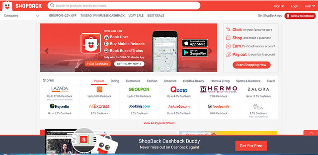 Coupon Codes & Discounts + Cashback Online Shopping ShopBack - Google Chrome 1322017 81522 PM