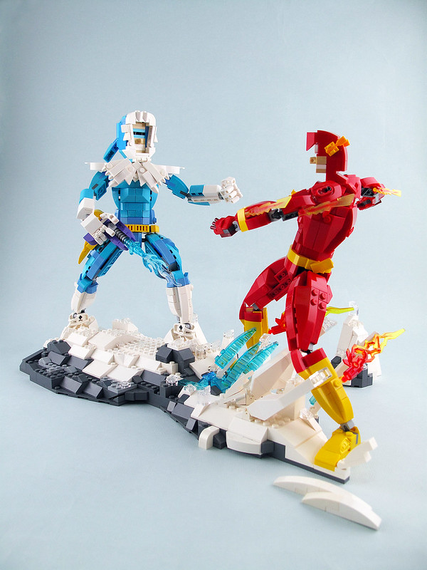 The Flash VS Captain Cold