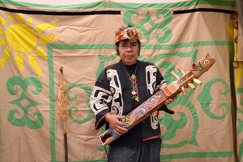 「アイヌ文化ツアー」アイヌ音楽に触れる ("Ainu culture tour" Listen to Ainu music)