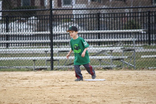 First T-Ball Practice 2017