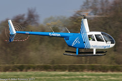 G-NESH - 2007 build Robinson R44 Clipper II, inbound to Barton for fuel