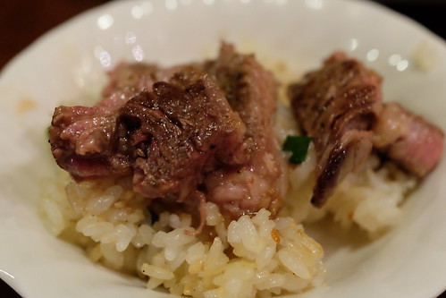 Texas Rib-Steak on garlic rice  17