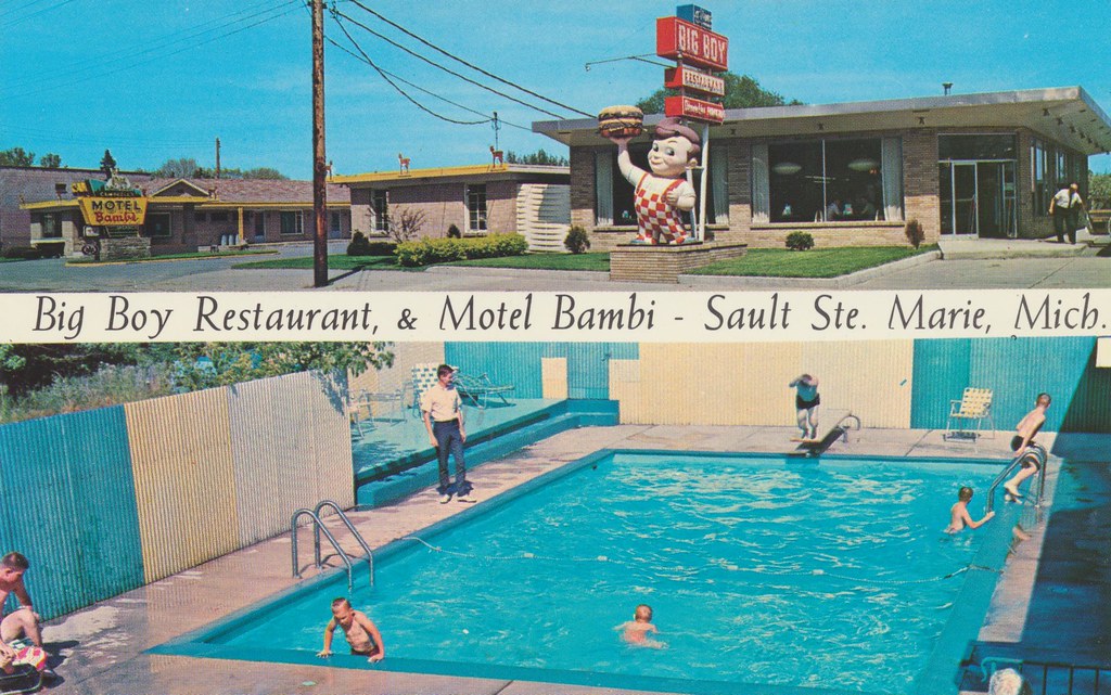 Big Boy Restaurant & Motel Bambi - Sault Ste. Marie, Michigan