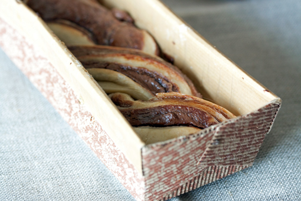 Chocolate Krantz in Loaf Tin from Israel