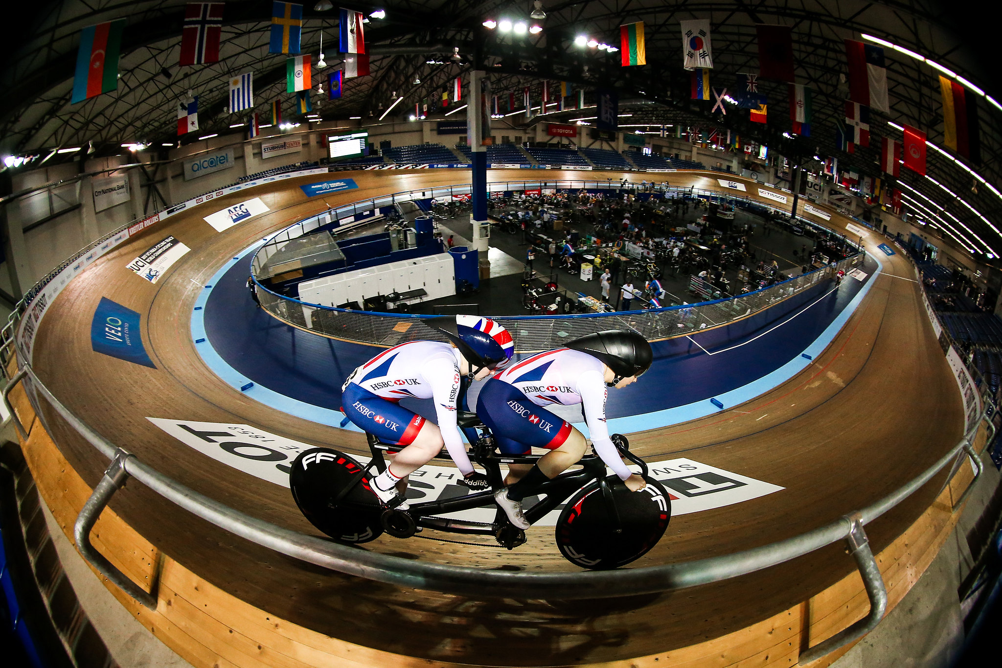 Great Britain Cycling Team at the 2017 UCI Para-cycling Track World Championships - day four