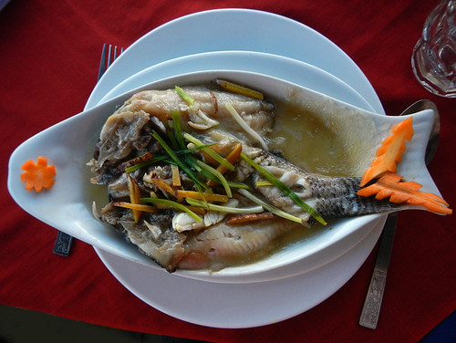 Inle Lake fish for lunch (Myanmar)