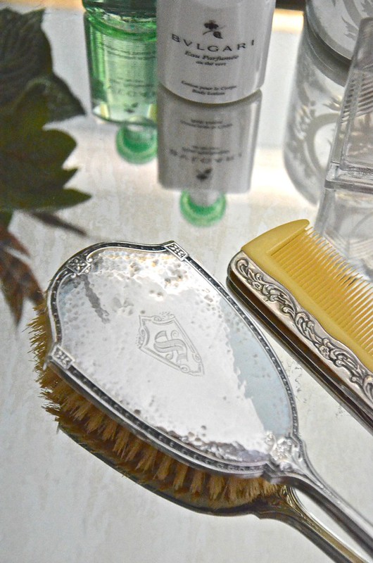 Silver Brush and Comb Set-Housepitality Designs
