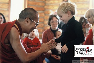 Unterwegs mit dem Dalai Lama