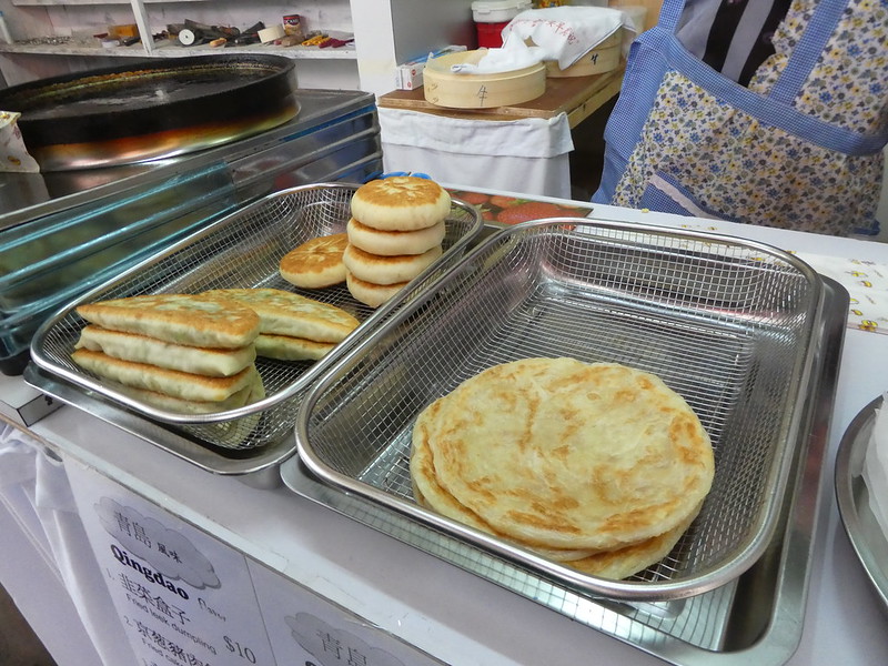 Leek and Pork Pancakes at Tai O Village