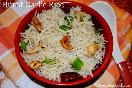 Garlic Fried Rice Recipe