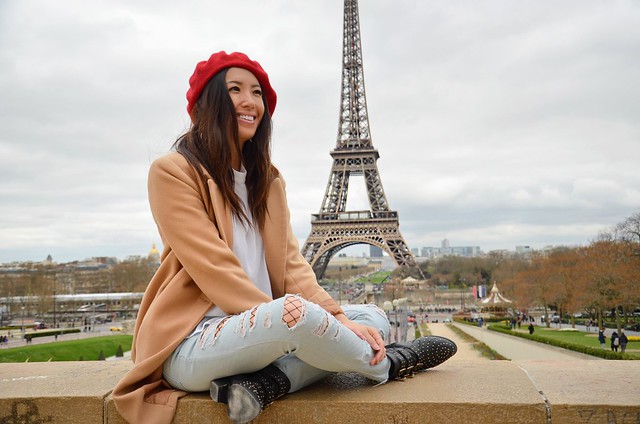 fashion blogger,lovefashionlivelife,joann doan,style blogger,stylist,what i wore,my style,fashion diaries,outfit,paris,europe,eiffel tower,paris street style,ysl,saint laurent,parisian,french,france,lourve,coffee,beret,street style,oc fashion blogger