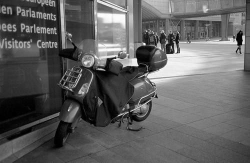 Scooter @ the Visitor's Centre
