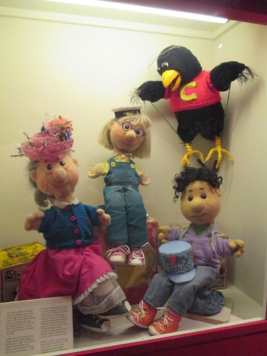 Puppets of Mr. Dressup