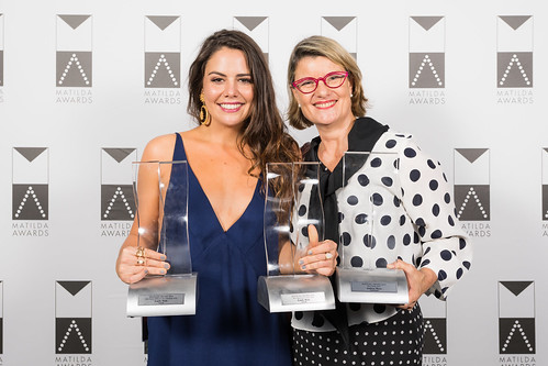 Matilda Awards_Emily Weir and Andrea Moor