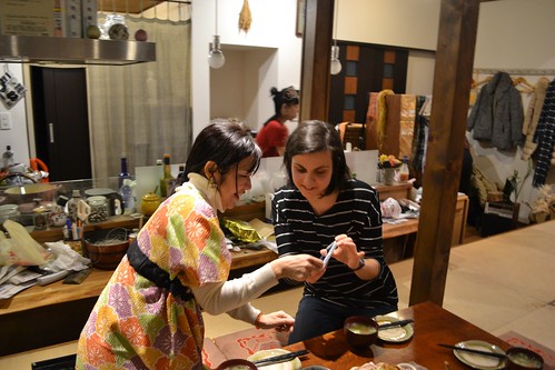 アイヌ文化ツアー懇親会 (Get-togeher on Ainu Cultural Tour)