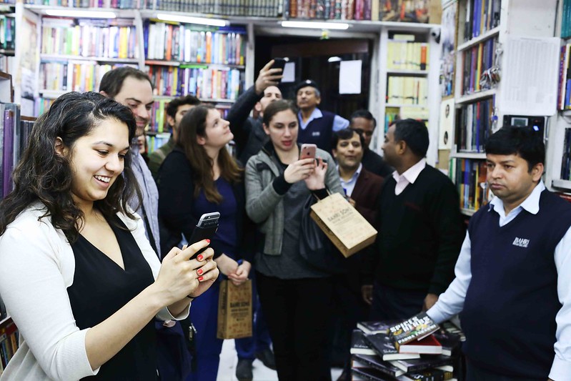 City Moment – An Evening in the Life of Authors  Padma Lakshmi and Sheela Reddy, Bahrisons Booksellers, Khan Market