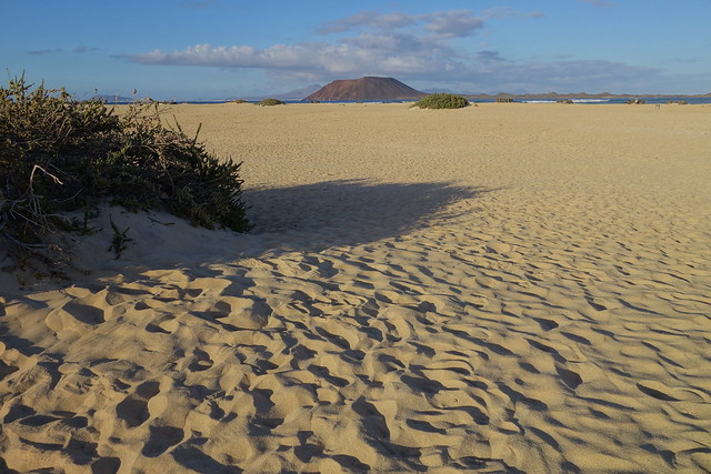 Corralejo, Islote de Lobos (vuelta a la isla, ruta a pie) y Dunas de Corralejo. - Fuerteventura (Islas Canarias). La isla de las playas y el viento. (54)