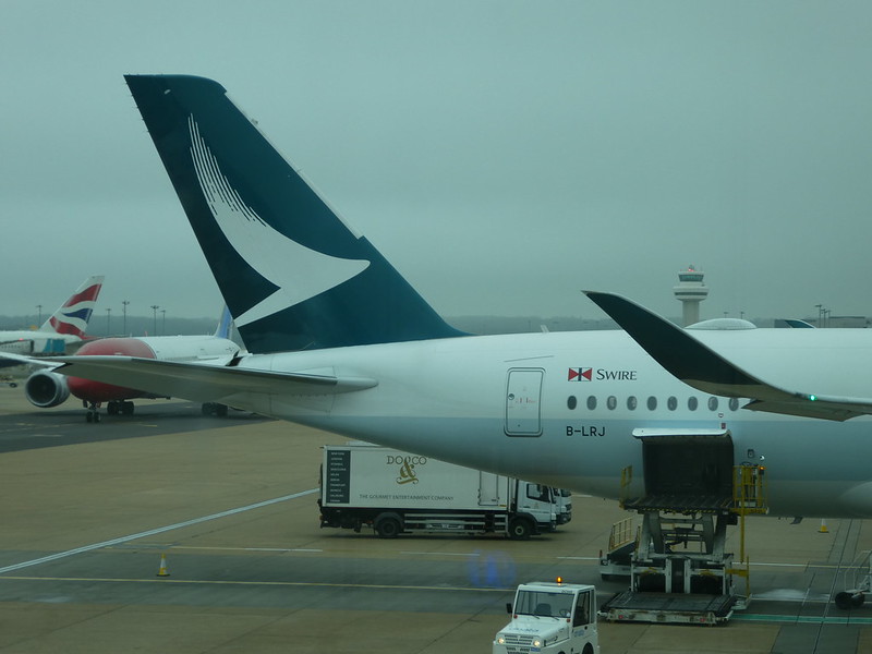 Cathay Pacific A350-900 Airliner