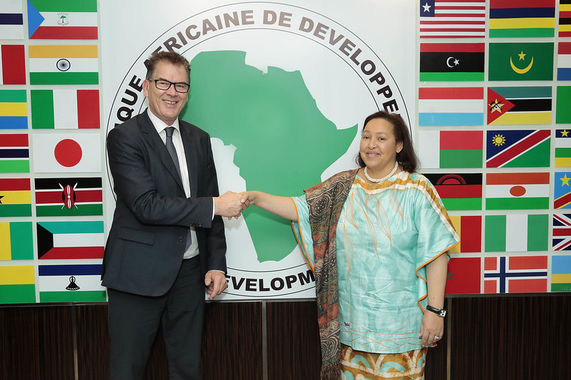 Visit of Minister Gerd Mueller to the AfDB, March 2nd, 2017