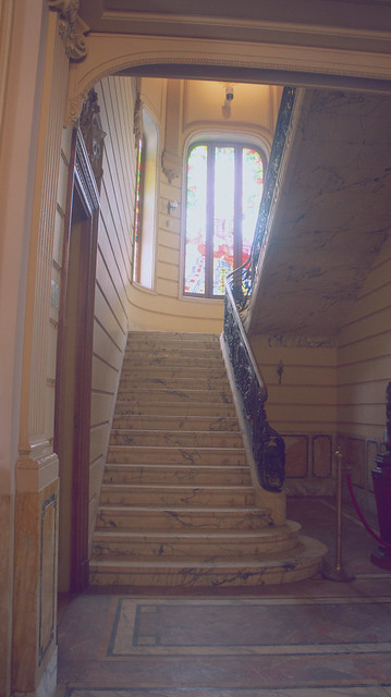 The Staircase to the second floor