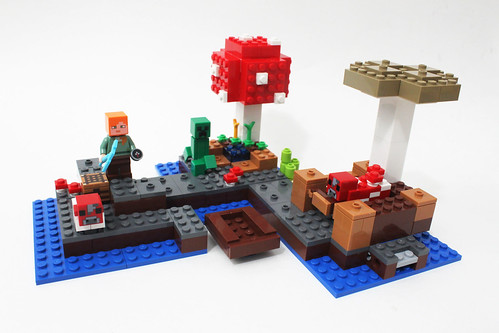 LEGO Minecraft The Mushroom Island (21129)