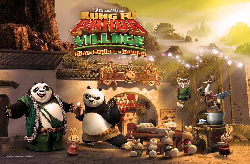 Kung Fu Panda Village Image