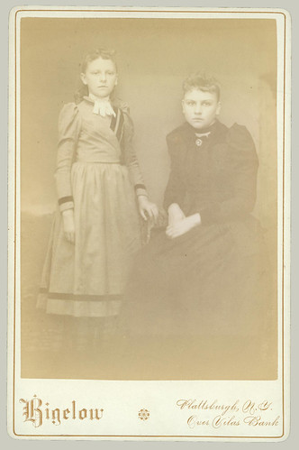 Cabinet Card two youngsters