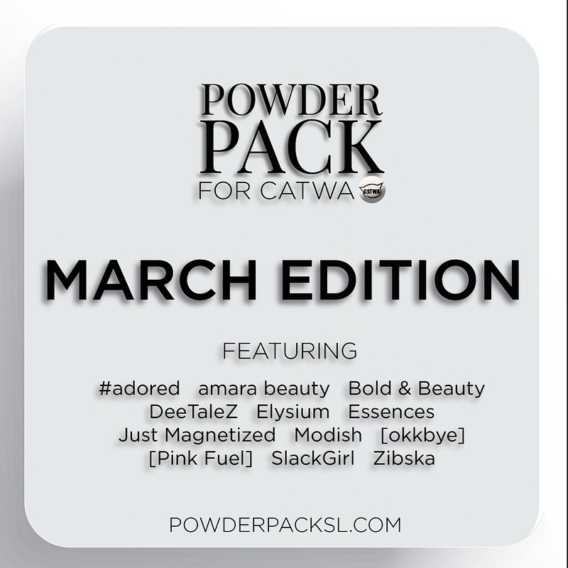 Pre-order Powder Pack - March 2017