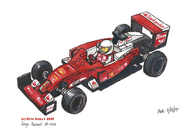 Lego F1 Ferrari