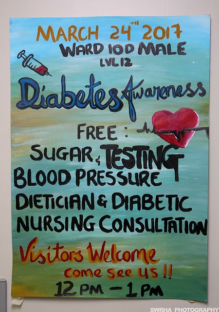 Ward 10D Male Diabetes Awareness Programme 2017-03-24