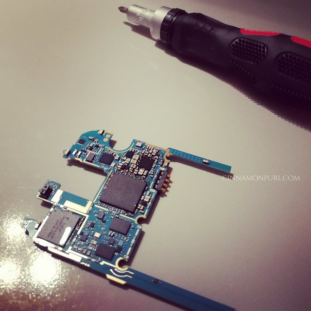 repairing a phone 