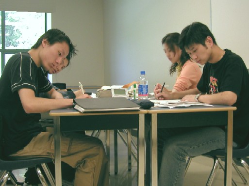 Photo: Students in my BCIT class - August 2004