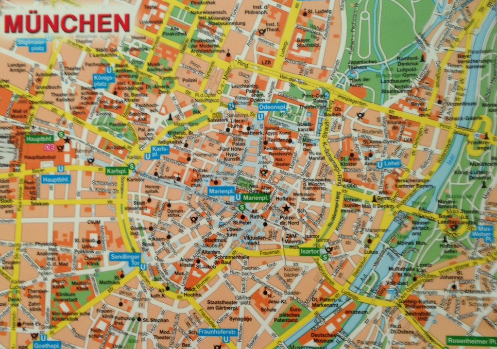 karta munchen Germany   München map | MerJade | Flickr karta munchen