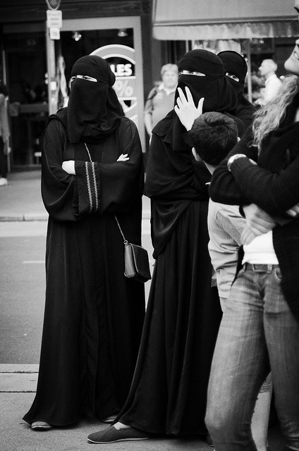 Mujeres árabes curiosas