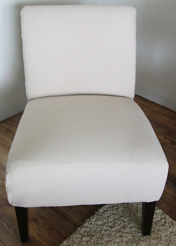 Drop Cloth Covered Chair