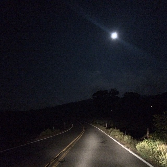Image result for moon lit road
