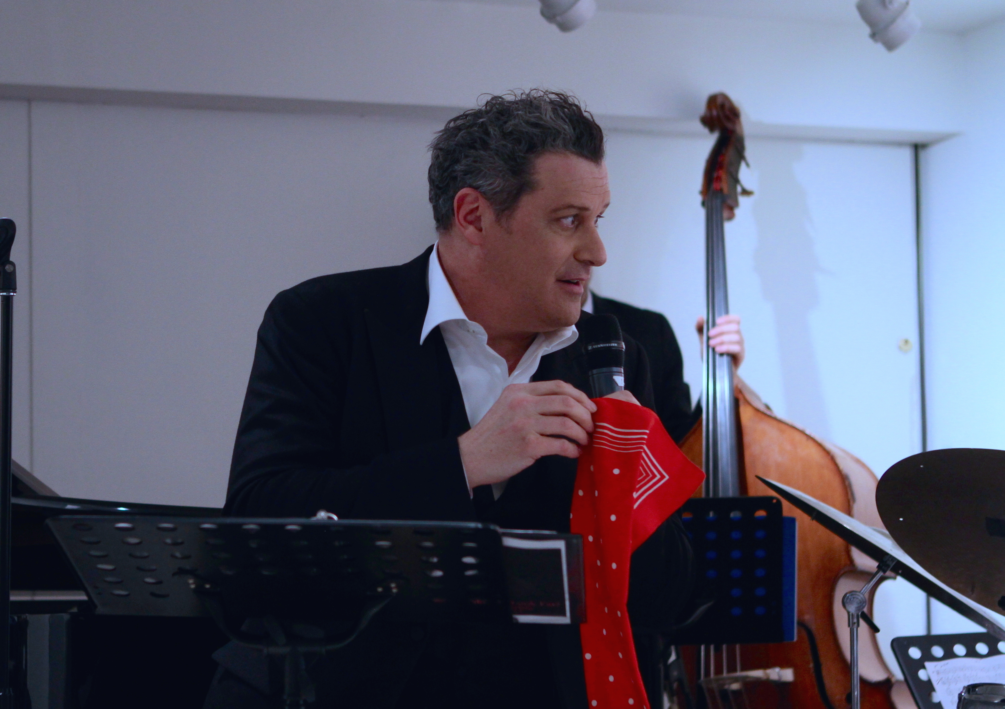 Works and Process at the Guggenheim Presents Isaac Mizrahi and the Ben Waltzer Quartet (6)