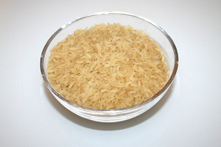 12 - Zutat Langkornreis / Ingredient long corn rice