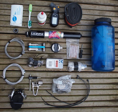 Tour Divide tool kit overall