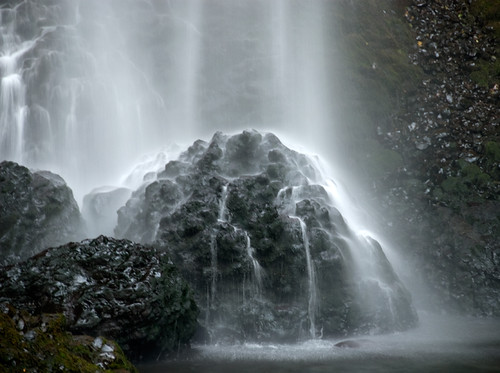 Latourell Falls on Historic Hwy 30 in Oregon
