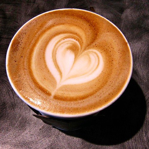 latte heart