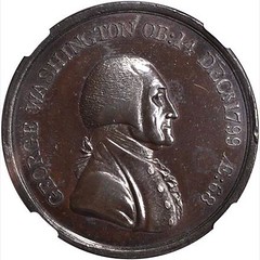 1800 Washington Hero of Freedom Medal obverse