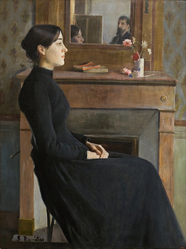 Santiago Rusiñol - Female Figure