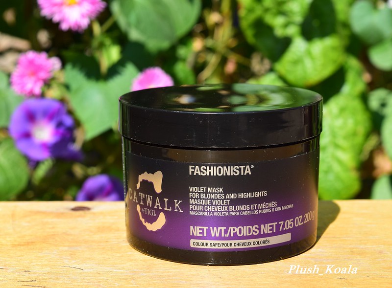 Фиолетовая маска для светлых волос Tigi Catwalk Fashionista Violet Mask - отзыв